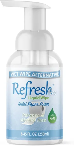 Miniatura 14 de Refresh - Aerosol de papel higiénico (2 onzas líquidas / 2.0 fl oz de tamaño de viaje), alternativa de toallitas húmedas desechables sin alcohol