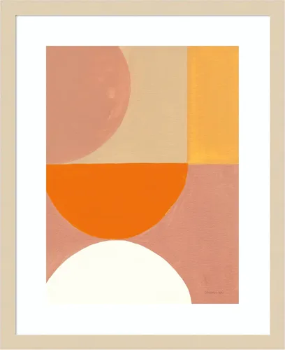 Miniatura 16 de Amanti Art Danhui Nai - Lienzo decorativo para pared, 41 x 33 pulgadas, diseño retro abstracto en V brillante, arte de pared abstracto, decoración