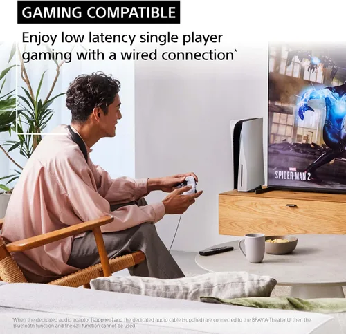 Miniatura 5 de Sony 65 pulgadas mini LED QLED 4K Ultra HD TV BRAVIA 9 Smart Google TV BRAVIA teatro U inalámbrico portátil TV altavoz