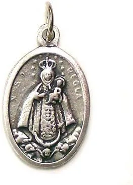 Miniatura 2 de Virgen De Regla Medalla Con Base De Plata Incluye Postal De Rezo Bendecida Por Su Santidad
