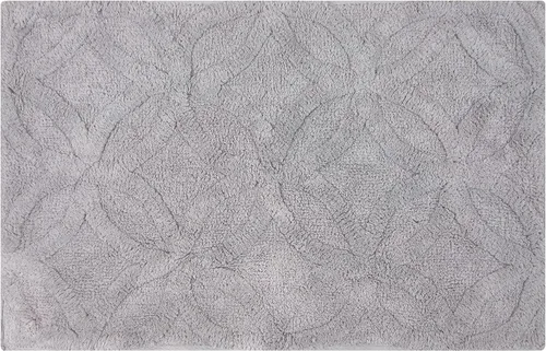 Alfombra de baño Arch 100% algodón plateado