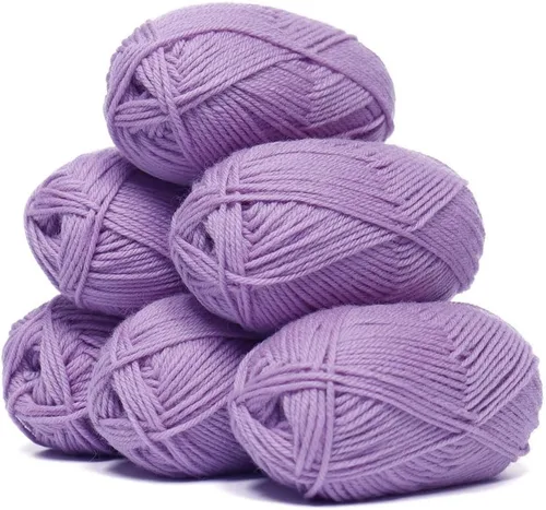 Miniatura 45 de 100% lana pura Superwash de Alpaca Warehouse, juego de 3 madejas (150 gramos) de peso DK - Procedencia directa de Perú - Celestialmente suave