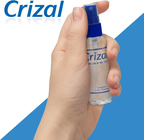 Miniatura 3 de Crizal Spray de limpieza de lentes de gafas, paquete de 10 (2 onzas), seguro para lentes con revestimiento AR, diseñado y probado por los expertos