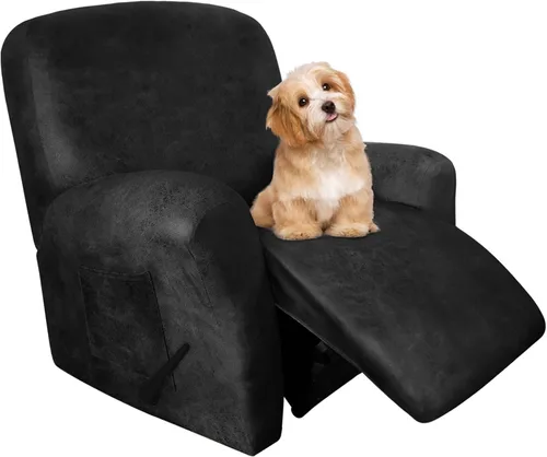 Miniatura 19 de molasofa Fundas de cuero para sillas reclinables, fundas para sillas reclinables grandes para silla reclinable, 4 piezas, fundas lavables que se