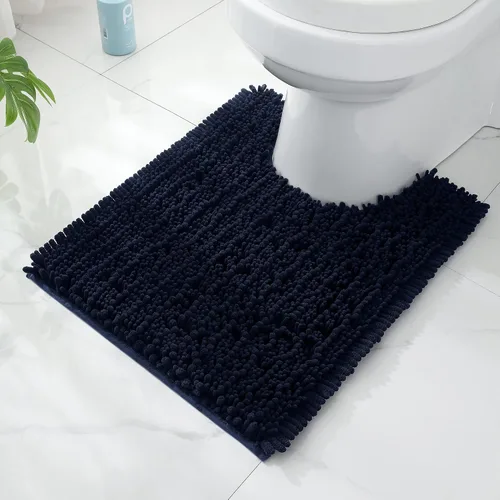 Miniatura 68 de FLOLEOPA Alfombras de Baño de Microfibra de Felpa Suave, Alfombras de Baño Absorbentes Antideslizantes Lavables a Máquina, Tapetes de Baño para Beige