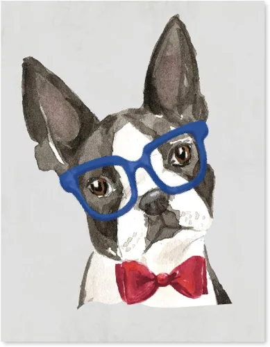 Miniatura 36 de Andaz Press Póster impreso para pared de perro, 8.5 x 11 pulgadas, Shih Tzu en lazo rosa, 1 paquete, regalo de cumpleaños de Navidad, sin marco
