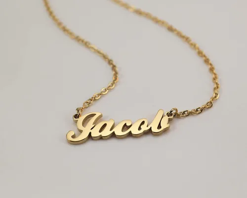 Miniatura 5 de Collar con nombre grabado personalizado para mujeres amigas