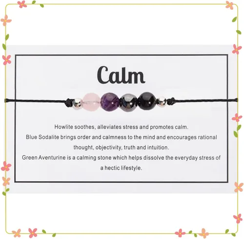 Miniatura 6 de 72ore Pulsera de moda con dije de corazón para hija de mamá, pulsera de perlas ajustable, pulsera de cristal rosa, regalo de joyería para niñas