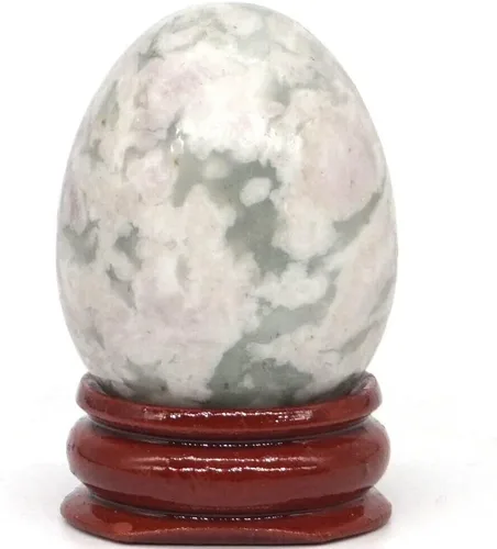 Miniatura 8 de Meditación Home Piedras de Cristal de 1.181x1.575 in, huevo Natural, Reiki Gema Mineral, artesanía, decoración del hogar, Regalo