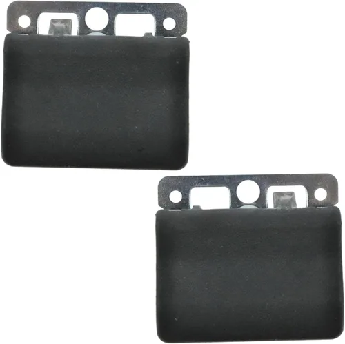 Miniatura 50 de TRQ Juego de 2 manijas de puerta interior trasera cromada y cachemira para Chevy GMC