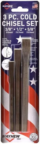 Mayhew Select 89062 - Juego de cinceles fríos cardados, 3 piezas