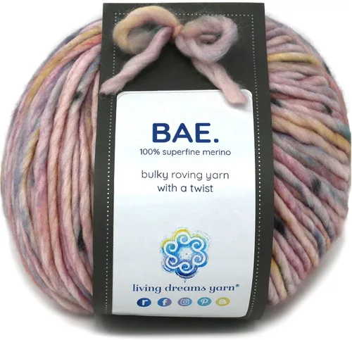 Miniatura 17 de BAE by Living Dreams - Ovillo de lana tierno, fuerte y súper suave para los tejidos de invierno junto a la piel. Hilo de lana merino 100% extrafino