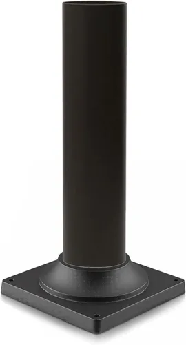 KASTLITE Poste con adaptador de montaje en muelle, 6 pulgadas de alto, aluminio con recubrimiento en polvo y no corrosivo, duradero, diseño a prueba