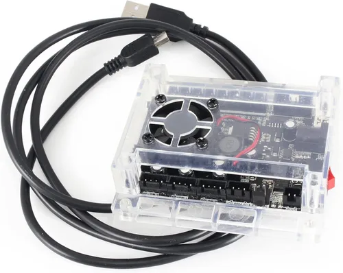 RATTMMOTOR Actualización de 3 ejes GRBL 1.1f controlador CNC con función de interruptor de emergencia y límite, máquina grabadora de enrutador CNC