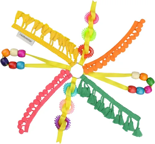 rainbowstar Anillo sensorial antiestrés para adultos, anillo de dedo para aliviar la ansiedad con accesorios texturizados, alivio del estrés para