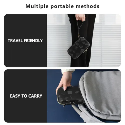 Miniatura 6 de Supmay Funda de transporte compatible con WELLST·G Juego de mano para niños, 220 videojuegos retro precargados, soporte de almacenamiento portátil