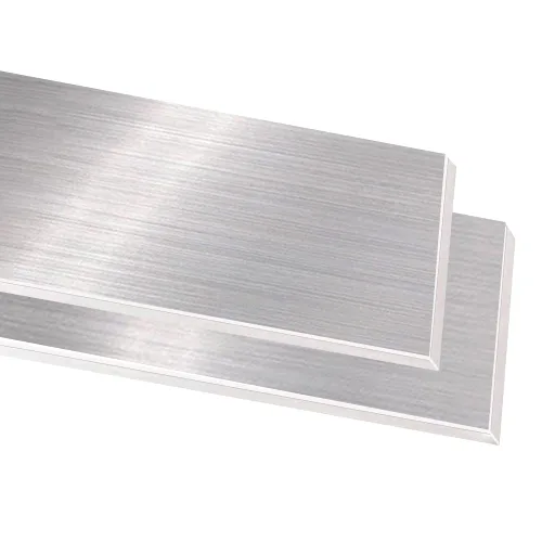 Barra Plana de Acero Inoxidable 304, Calibre 26 (0.5mm) × 3 cm × 30 cm, 2 Piezas, Lámina de Acero con Acabado Cepillado, Placa de Acero con Película