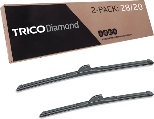Miniatura 44 de TRICO Gold 21" + 19" Juego de 2 limpiaparabrisas de repuesto automotriz de primera calidad, limpiaparabrisas de haz para lado del pasajero