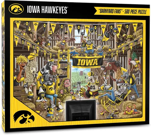 Miniatura 56 de YouTheFan NCAA Barnyard Fans - Rompecabezas de 500 piezas