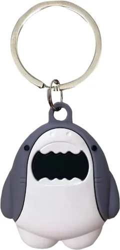 Miniatura 8 de Yatchen Bonita funda de silicona para AirTag 2021 Finder Fun 3D Cartoon Animal Anti Scratch Llavero Tracker Protector Bluetooth (Béisbol, 1 unidad)