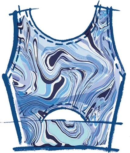 Miniatura 5 de McCall's M8368A - Kit de patrón de costura para tops y pantalones acampanados, código M8368, tallas XS-S-M-L-XL