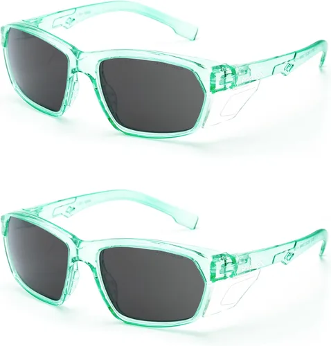 Miniatura 88 de ProtectX Elegantes gafas de seguridad antivaho y resistentes a los arañazos, gafas de protección UV, lentes de bloqueo de luz azul para hombres