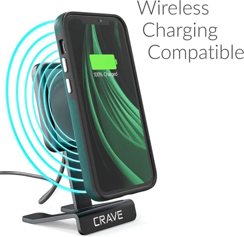 Miniatura 6 de Crave Funda para iPhone 12 mini, funda de protección dual para iPhone 12 mini (5.4 pulgadas) - Verde bosque