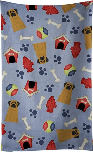 Miniatura 11 de Caroline's Treasures BB2654KTWL Dog House Collection Airedale - Toalla de cocina para invitados, toalla de baño decorativa para cara, té, paño