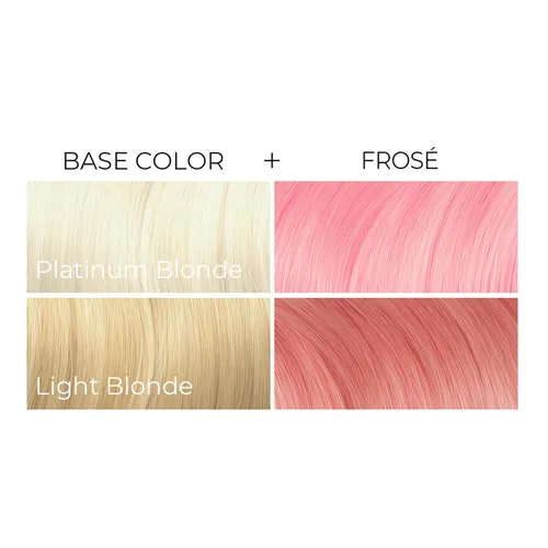 Miniatura 6 de ARCTIC FOX - Tinte de color semipermanente para cabello vegano y libre de crueldad, color rosa (4 onzas líquidas, Frose)