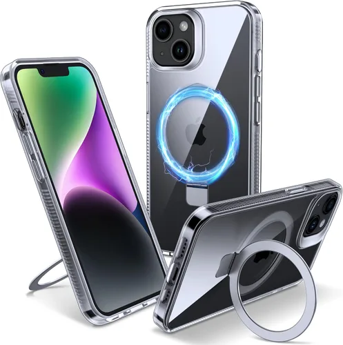 Miniatura 38 de Funda magnética para iPhone Air – [Soporte invisible integrado] [Compatible con MagSafe] [Protección contra caídas de grado militar] Cubierta