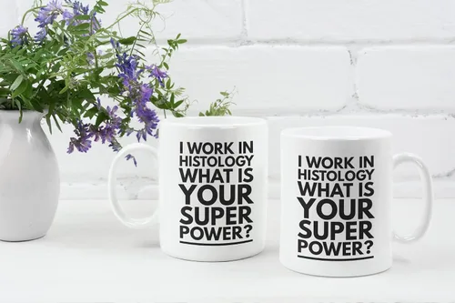 Miniatura 7 de Taza de café de la tecnología del laboratorio histología, taza de té del científico del laboratorio médico, científico en la ciencia, técnico