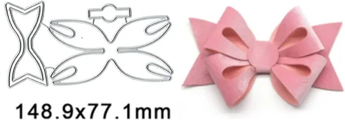 Miniatura 5 de Adies - Juego de 2 troqueles de metal con estampado de flores, para niños, para manualidades, álbumes de recortes, papel decorativo para repujar