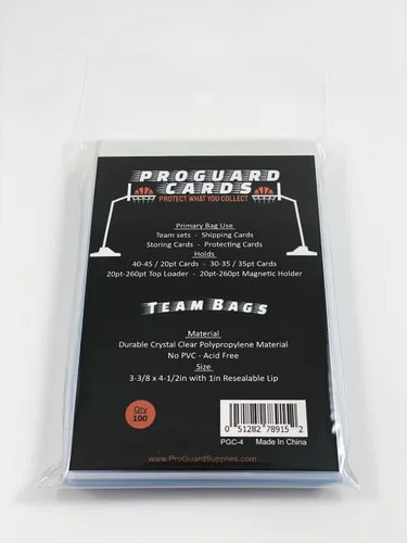 Miniatura 3 de 100 bolsas de equipo para conjuntos de equipo, se adapta a hasta 35 tarjetas Adecuado para cargadores superiores y soportes magnéticos de moldes