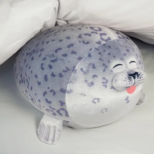 Miniatura 5 de Pineapple Almohada de Peluche de Foca, Peluche Gigante de Animal de Peluche, Juguetes de Peluche Suaves de Foca de Peluche, Peluches Lindos Jumbo