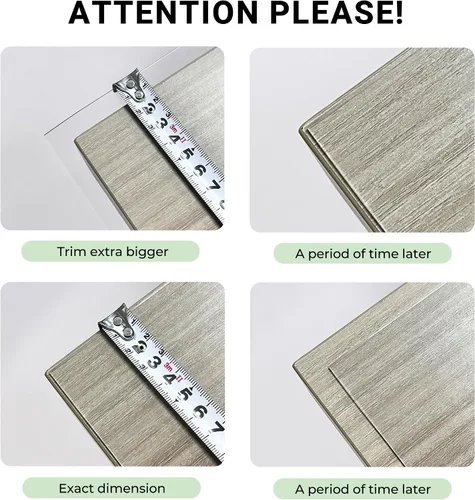 Miniatura 8 de ETECHMART Protector de mesa de plástico transparente rectangular de 12 x 24 pulgadas, protector de mesa grueso impermeable transparente para mesa