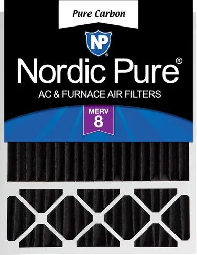 Miniatura 22 de Nordic Pure 20 x 25 x 5 (19_7/8 x 24_7/8 x 4_3/8) Honeywell/Lennox MERV 8 filtro de aire de repuesto, 1 paquete