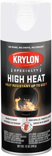 Miniatura 7 de Krylon Calor alto, plano, marrón, 12 oz