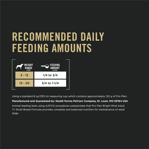 Miniatura 49 de Purina Pro Plan - Alimento para perros de raza pequeña con alto contenido de proteínas, fórmula de pollo y arroz, bolsa de 18 libras