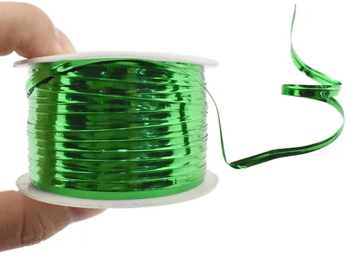 Miniatura 14 de HAHIYO 100 yardas/300 pies/91M Lazos de torsión de metal púrpura para pan, caramelo, café, bolsas de regalo, envoltorios de regalo, plástico, fiesta