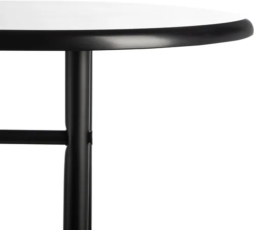Miniatura 6 de SAFAVIEH Home Collection Iva - Mesa giratoria de 3 niveles, color negro mate