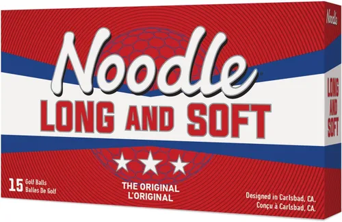 Miniatura 4 de TaylorMade Noodle Long & Soft Golf Balls, Ultra-Soft 34 Compression Core, Great Feel and Increased Spin, Patented Dimple Design for Straighter Flight