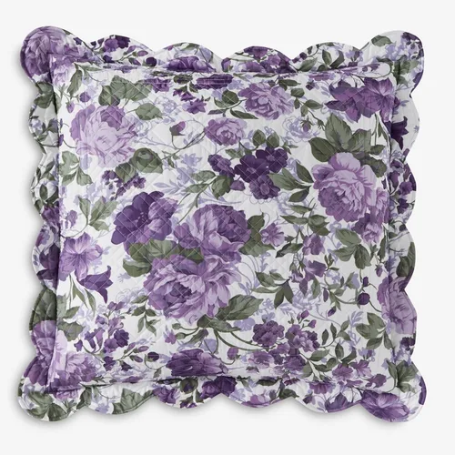 Miniatura 17 de BrylaneHome Almohada cuadrada Florence - Flor antigua