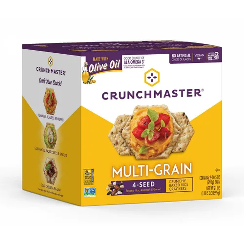 Miniatura 2 de Crunchmaster Galleta de varios granos (paquete de 1) 21 onzas