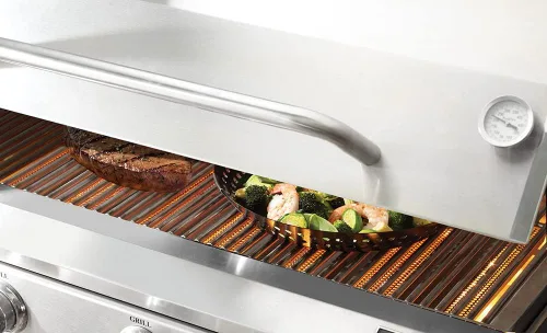 Miniatura 5 de Sartén antiadherente para parrilla de 12 pulgadas, colador grande con mango extraíble para freír en aceite abundante alimentos fritos, mariscos