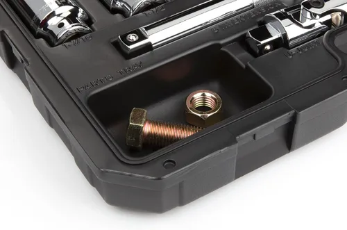 Miniatura 8 de TEKTON Juego de llaves de vaso y trinquete de 12 puntos poco profundos de 3/4 pulgadas con estuche, 24 piezas (3/4 - 2 pulgadas) SKT35105
