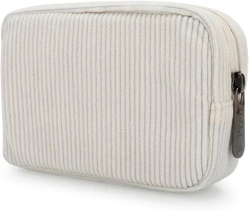 Miniatura 22 de E-Tree Bonita bolsa pequeña, bolsa de cosméticos de maquillaje, bolsa de maquillaje para bolso, bolsa de aseo con cremallera, organizador Colorido