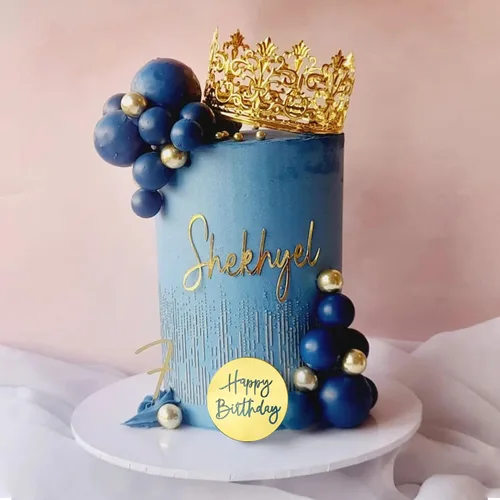 Miniatura 5 de 25 PIEZAS Decoración de Pastel de Cumpleaños de Acrílico con Números 0-9, Decoración de Tarta con Corona, Decoración de Pastel en Forma de Bola