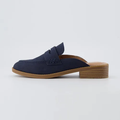 Miniatura 2 de CUSHIONAIRE Mule Prescott sin cordones para mujer + espuma viscoelástica, anchos disponibles, Negro
