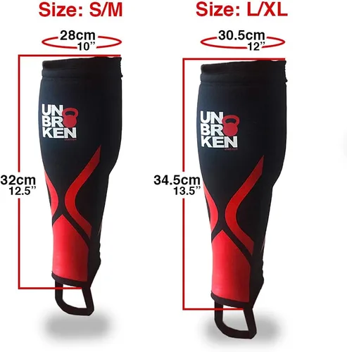 Miniatura 3 de UNBROKENSHOP Cross Fitness Shin Guard Calf Compression Sleeve 7mm, Weightlifting, Deadlift, Rope Climb, Box Jumps for Men and Women Single