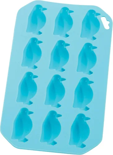 Miniatura 7 de HIC Kitchen Bandeja de hielo de silicona de 18 agujeros, antiadherente, hace 18 cubos cuadrados